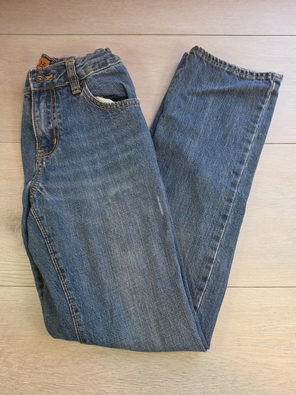 Old NAVY BOYS Skinny Jeans Size 12 in Blue Denim